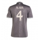 Real Madrid David Alaba #4 Replike Rezervni Dres 2024-25 Kratak Rukav